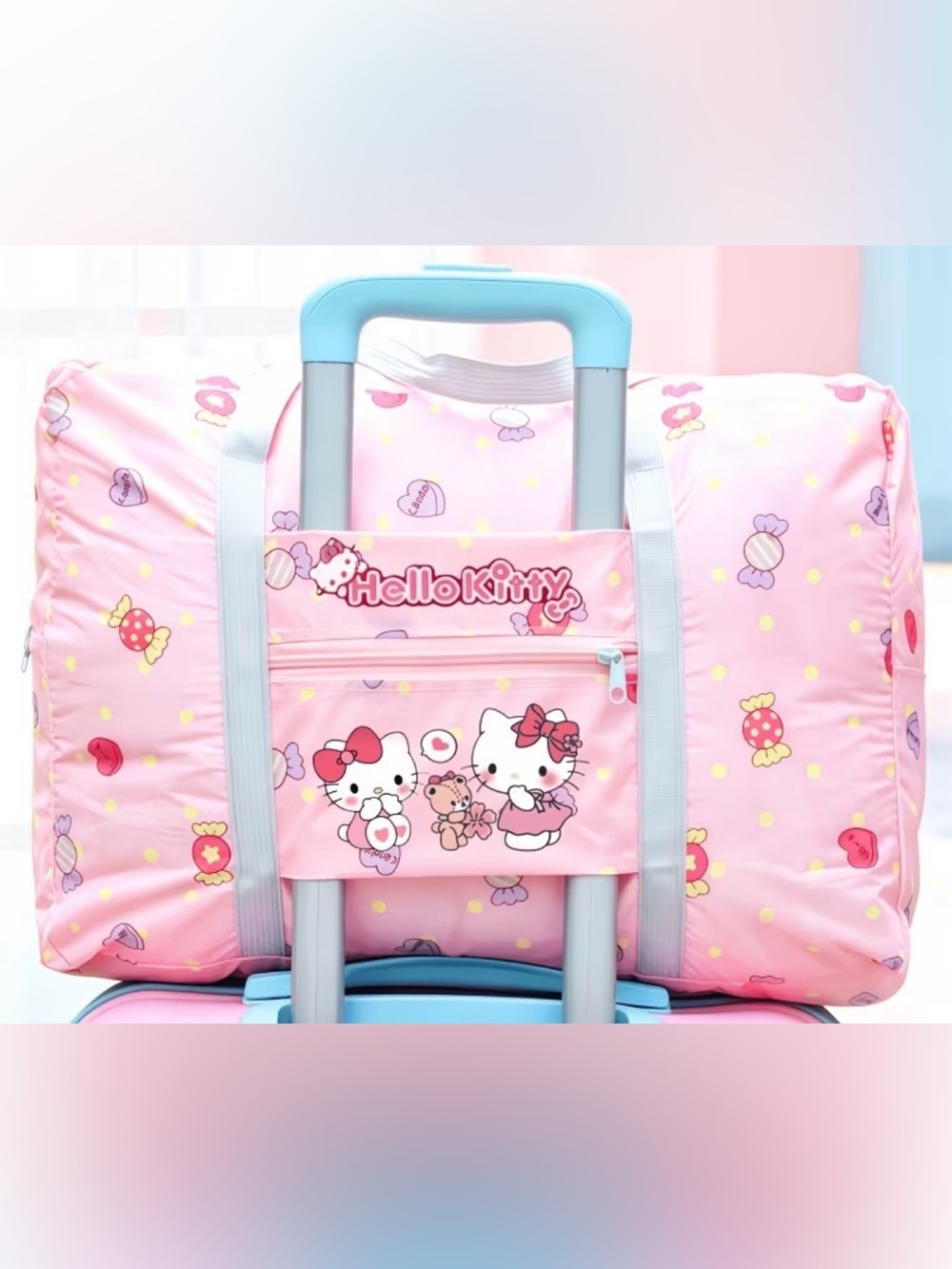 🩷🩷Sanrio MYSTERY BUNDLE w/ Hello Kitty Cherry Zippered Duffle Bag - Picture 12 of 12